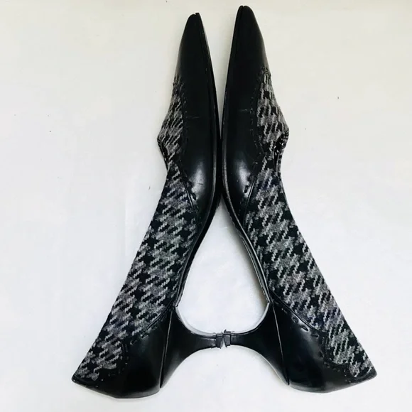 Authentic Prada Slingback Sandals High heels Shoes Size 37.5